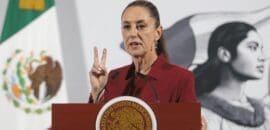 NOTICIAS ARGENTINAS BAIRES ABRIL 3:--México-Estados Unidos-- La presidenta de México, Claudia Sheinbaum, celebró este jueves que el mandatario estadounidense, Donald Trump, no le aplicara a su país aranceles recíprocos como anunció con decenas de naciones. FOTO: (ARCHIVO/Xinhua/Francisco Cañedo)/ NA.