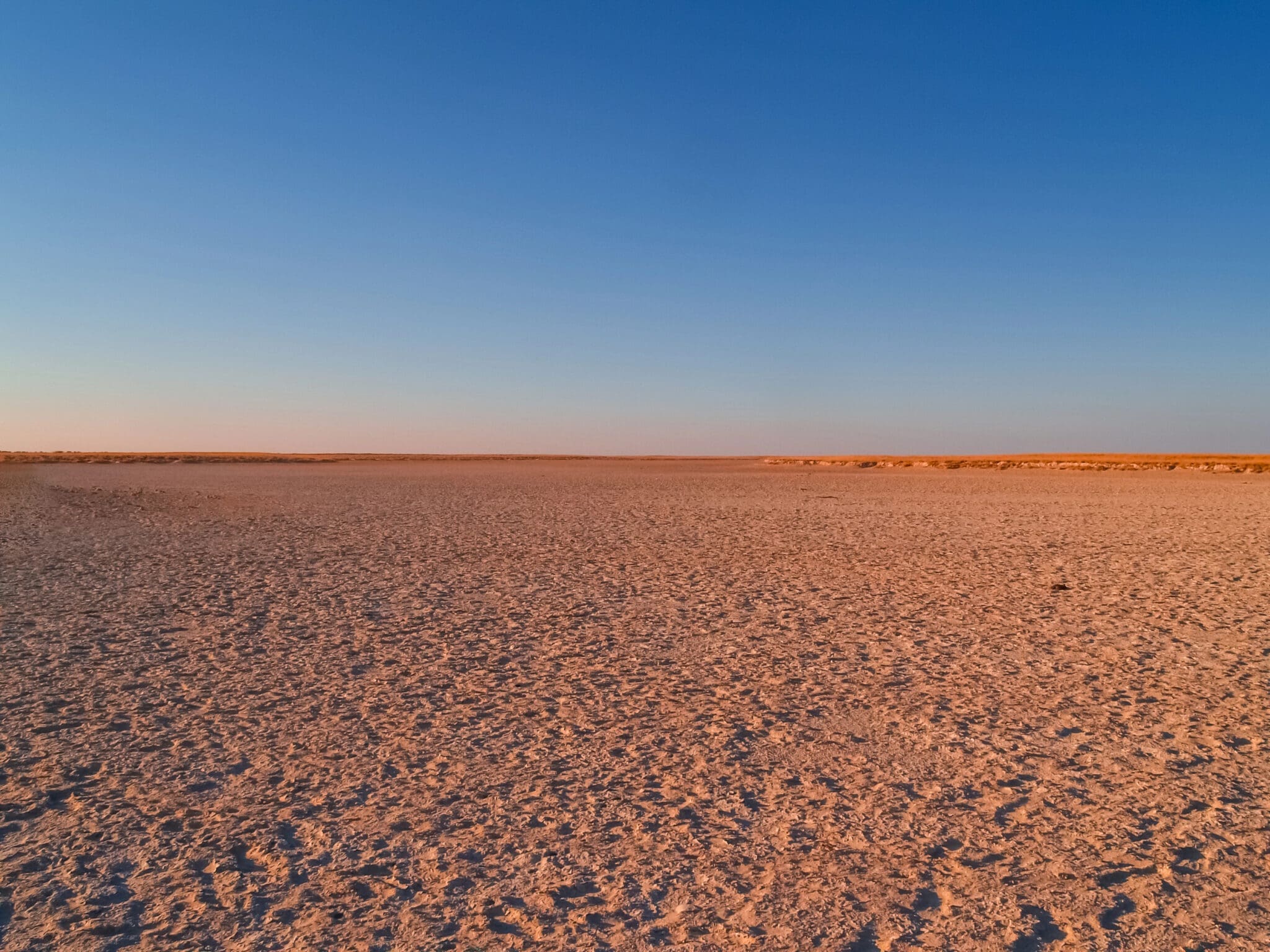 Parque nacional Makgadikgadi Pans, en Botsuana. Foto: Depositphotos.