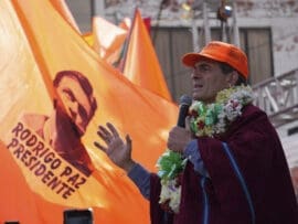 Rodrigo Paz, presidente de Bolivia